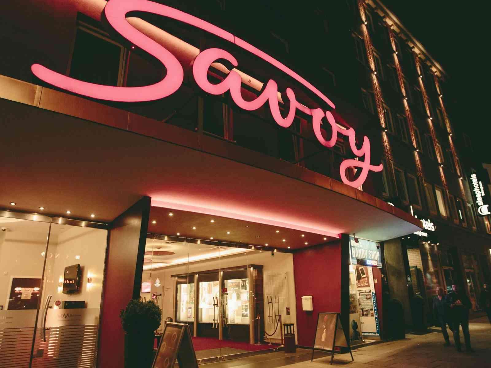 Das Savoy Kino von außen