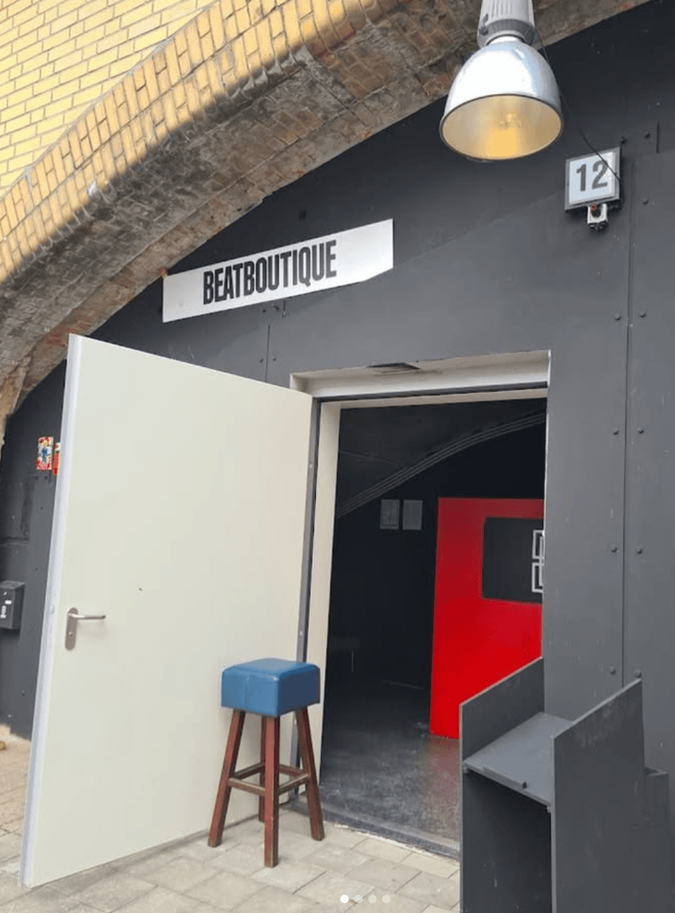 Außenansicht der Beat Boutique
