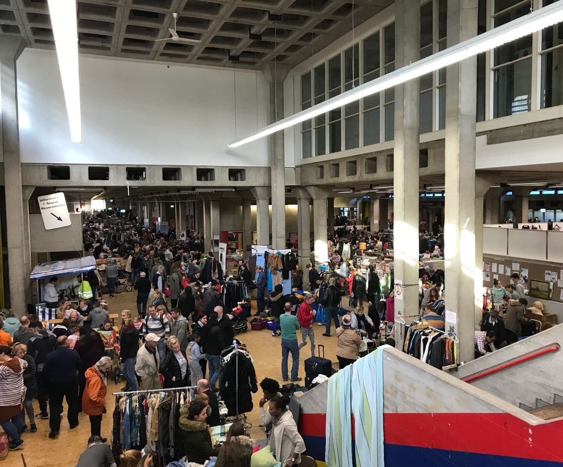 Flohmarkt in der HAW