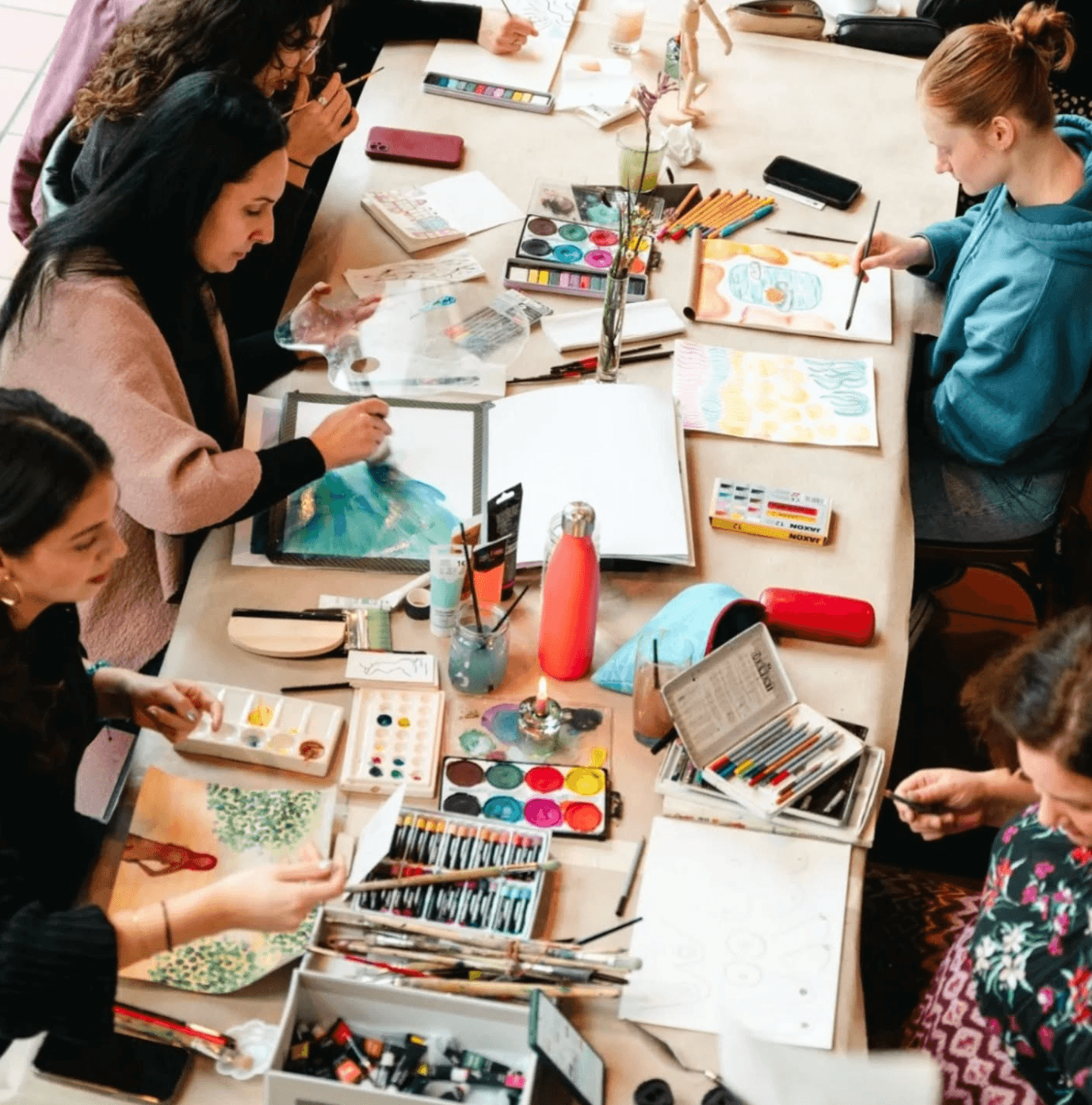 Kreativer Workshop von Art Jam