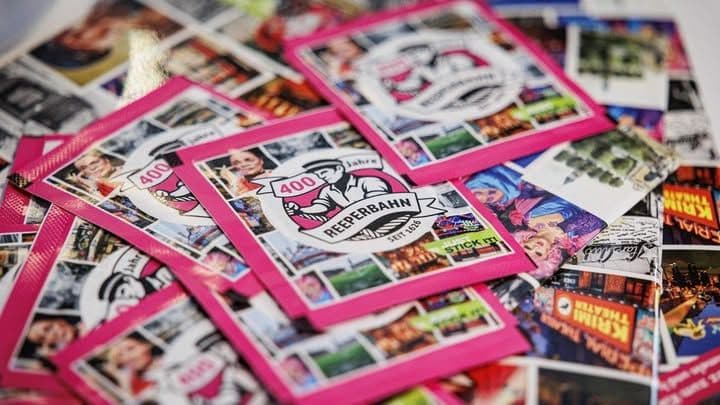 400 Jahre Reeperbahn Sticker