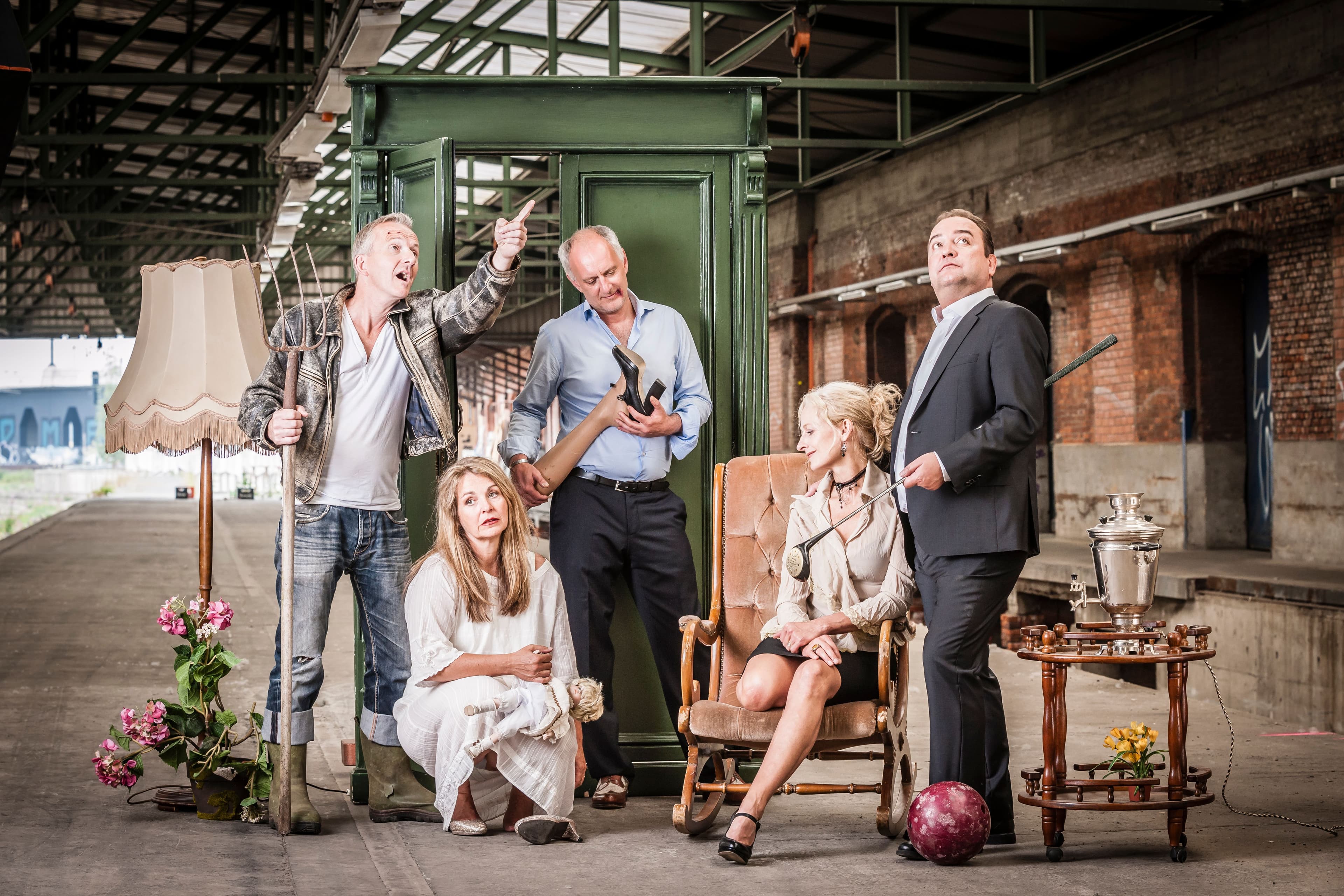 Das Ensemble von Hidden Shakespeare
