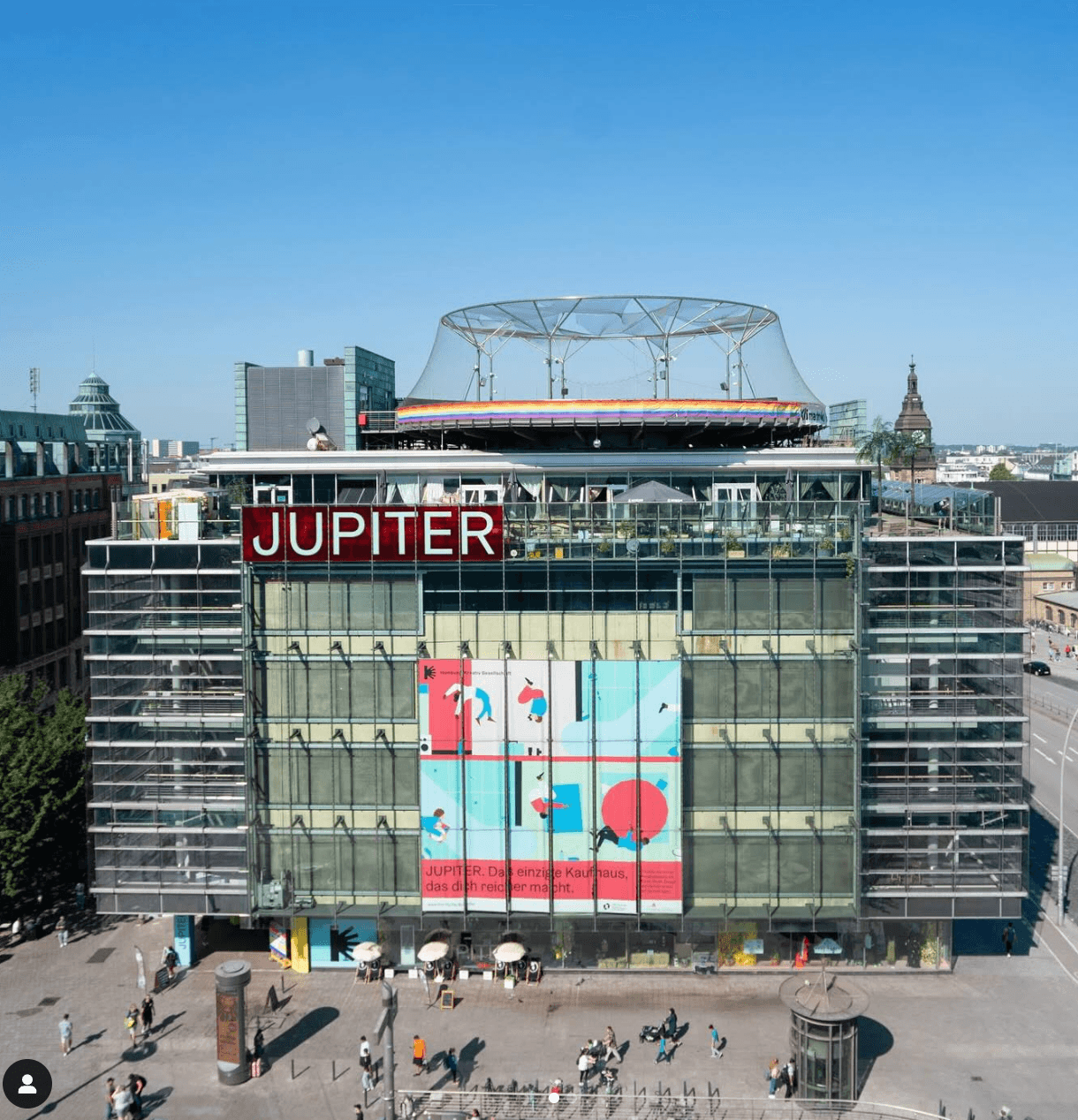 Das Jupiter Kaufhaus in Hamburg