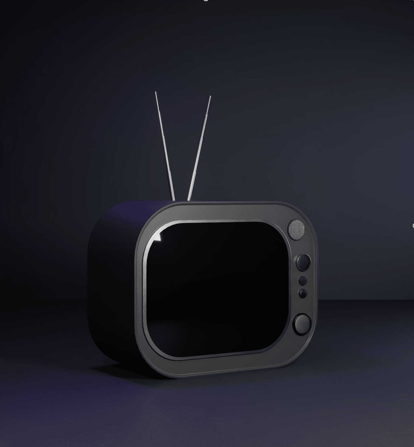 Ein Fernseher
