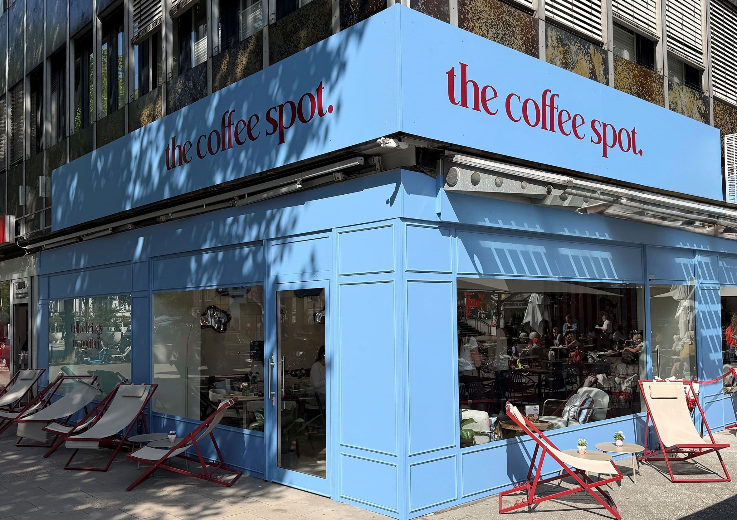 Außenansicht des The Coffee Spot