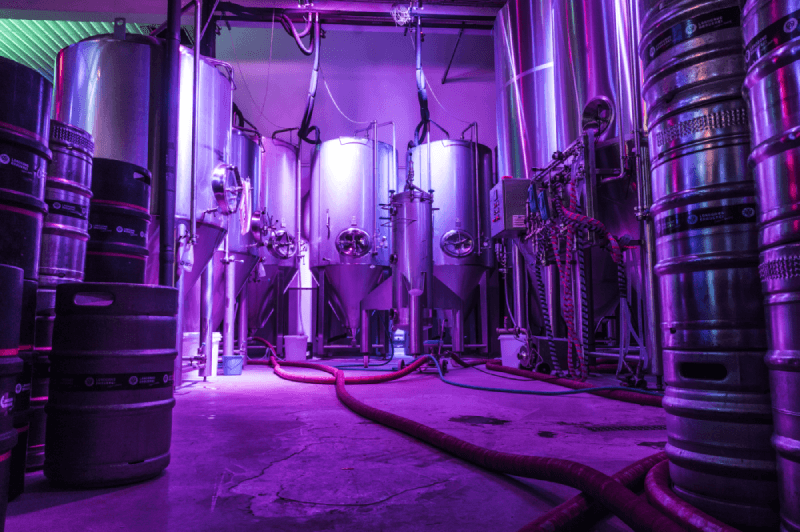 Landgang Brauerei von innen
