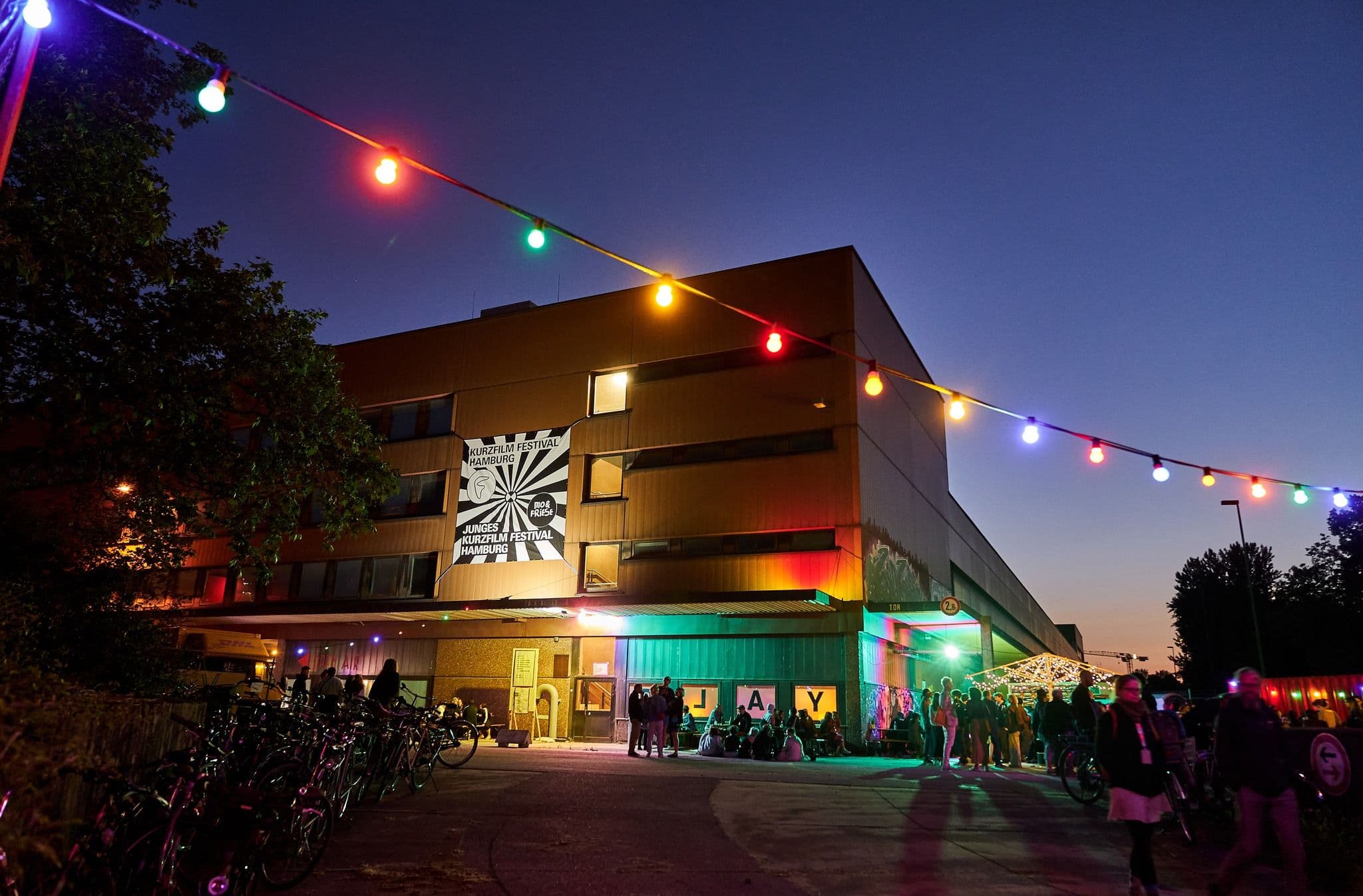 Gebäude des Kurzfilmfestivals