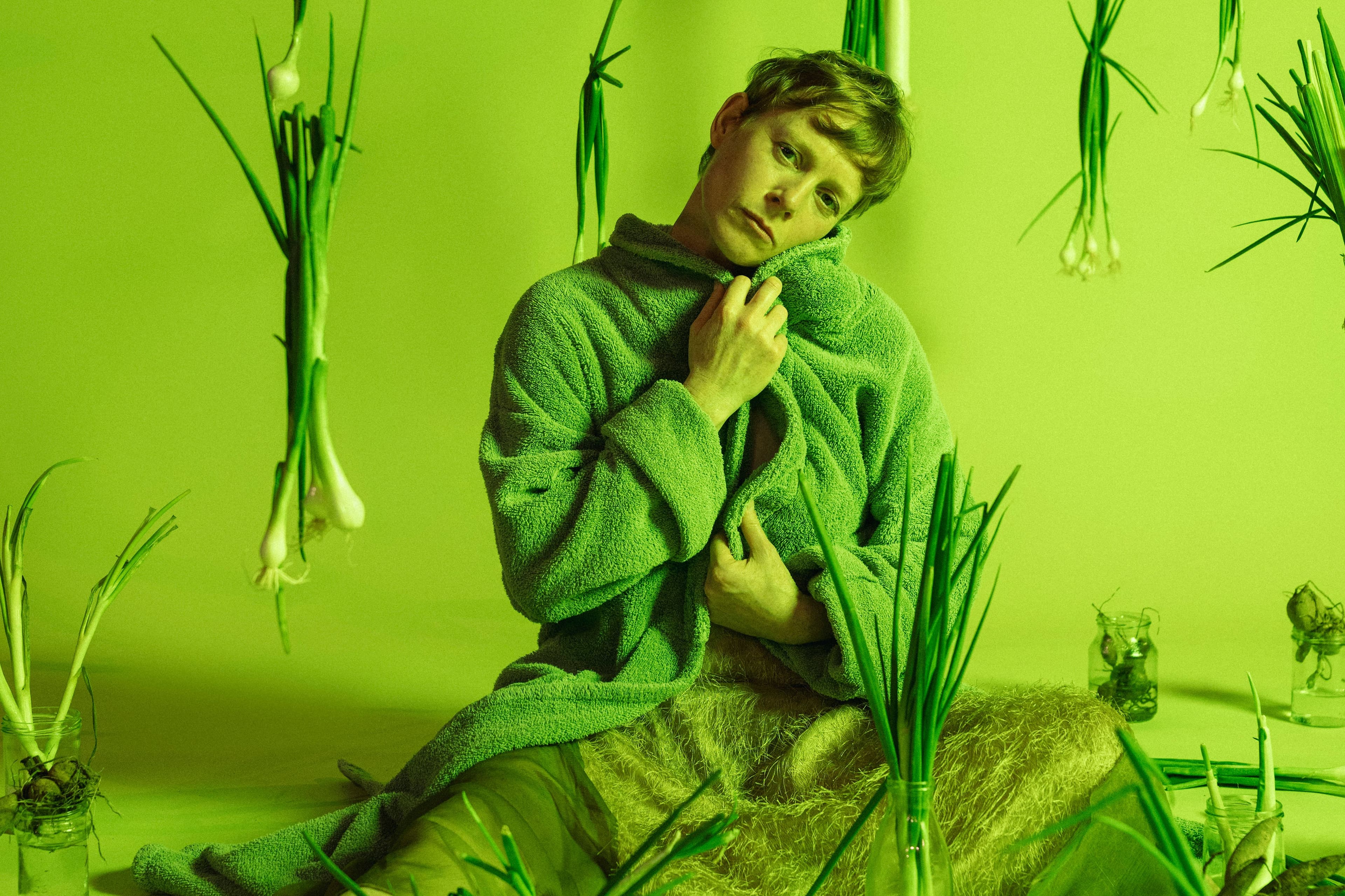Caroline Junghans in dem Stück "Die Vegetarierin"