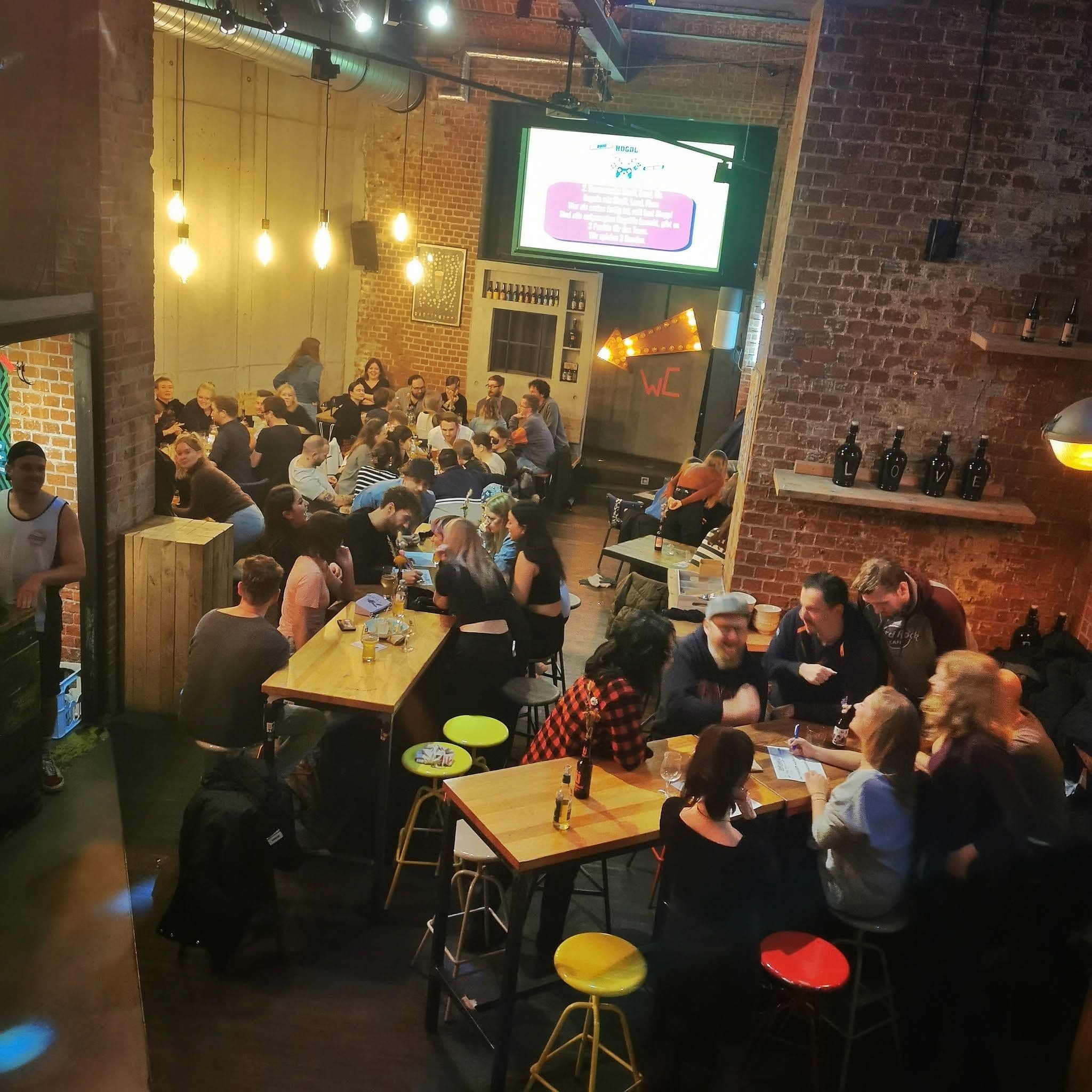 Quizabend in der ÜberQuell Brauerei