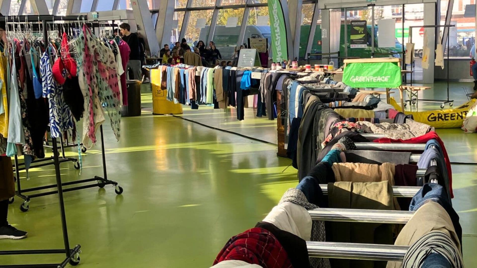 Kleidertauschparty bei Greenpeace
