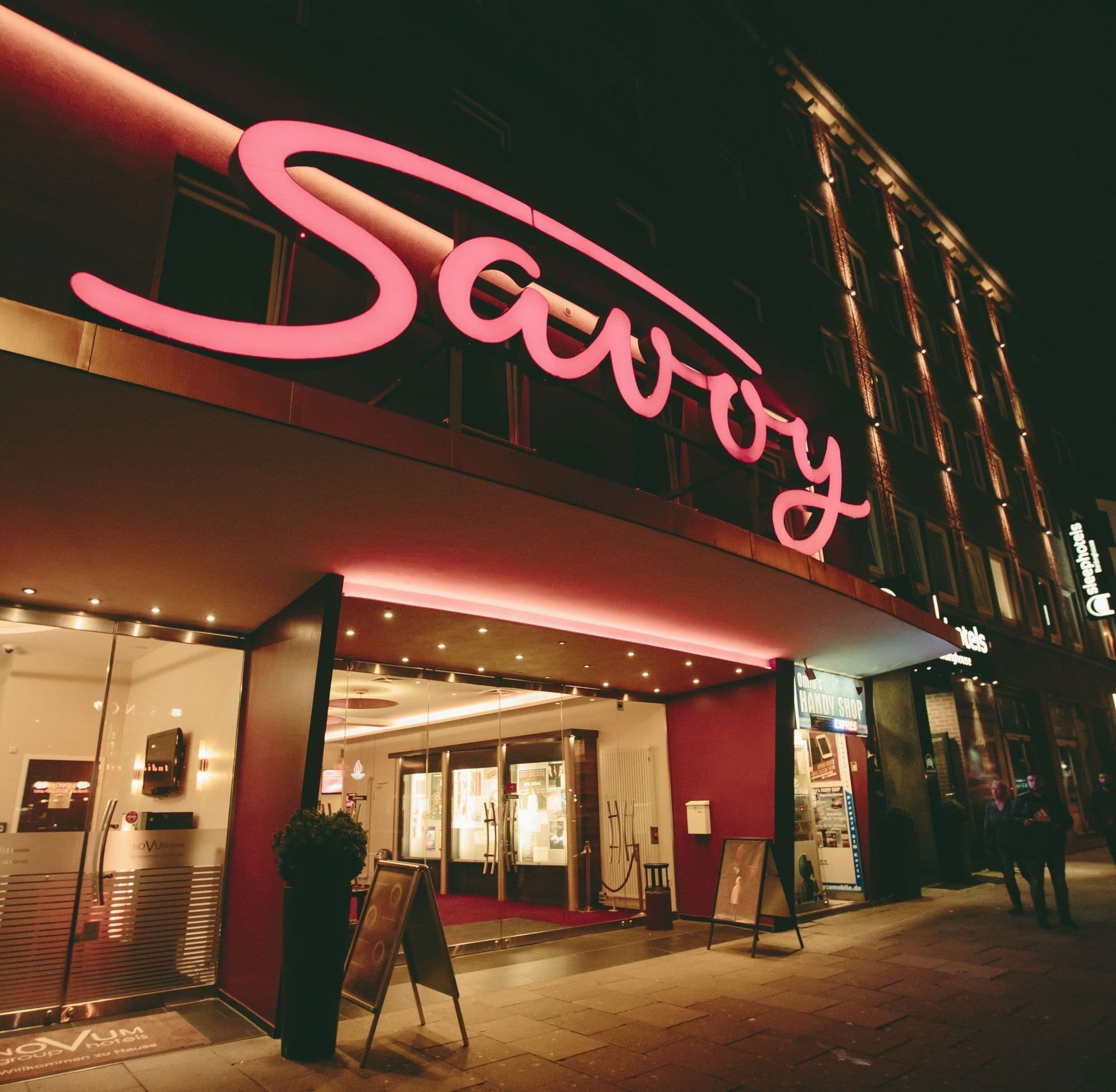 Das Savoy Kino von außen
