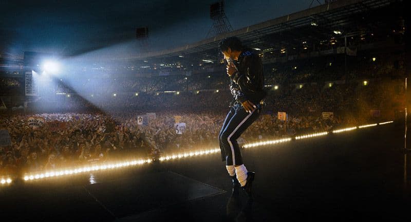 Szene aus dem Michael Jackson Biopic