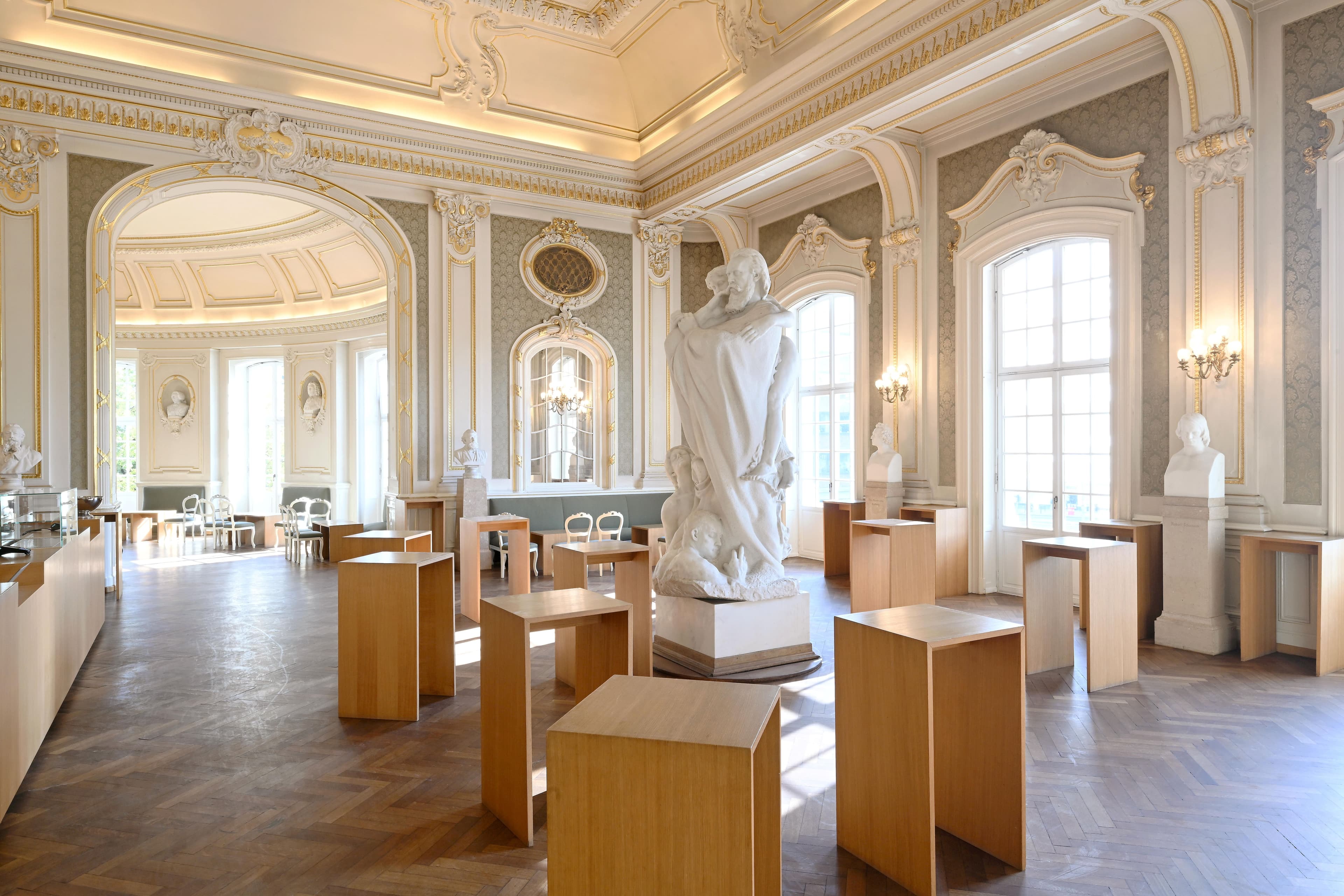 Innenansicht des Brahms-Foyers
