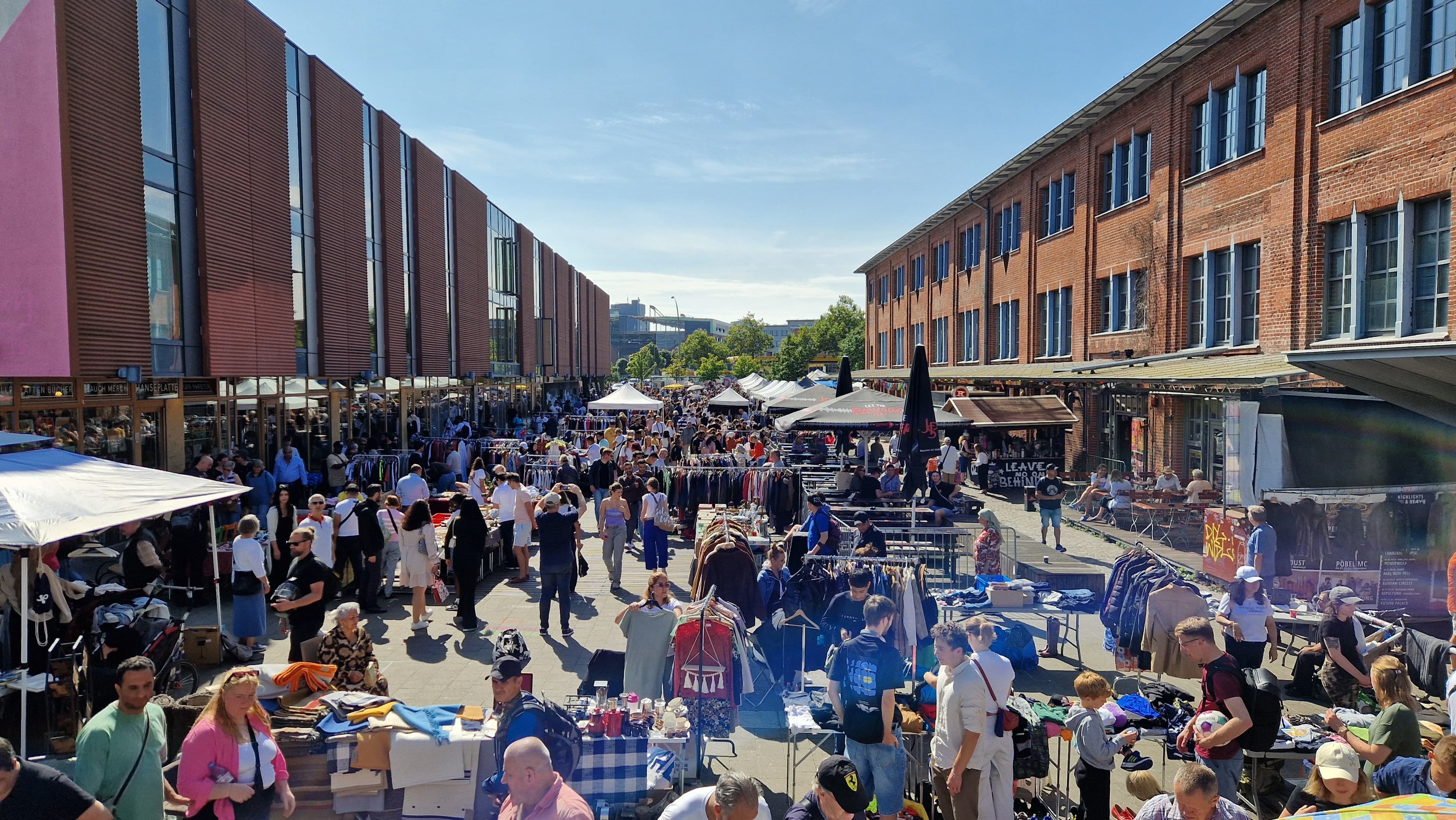 Der Flohmarkt „Flohschanze“