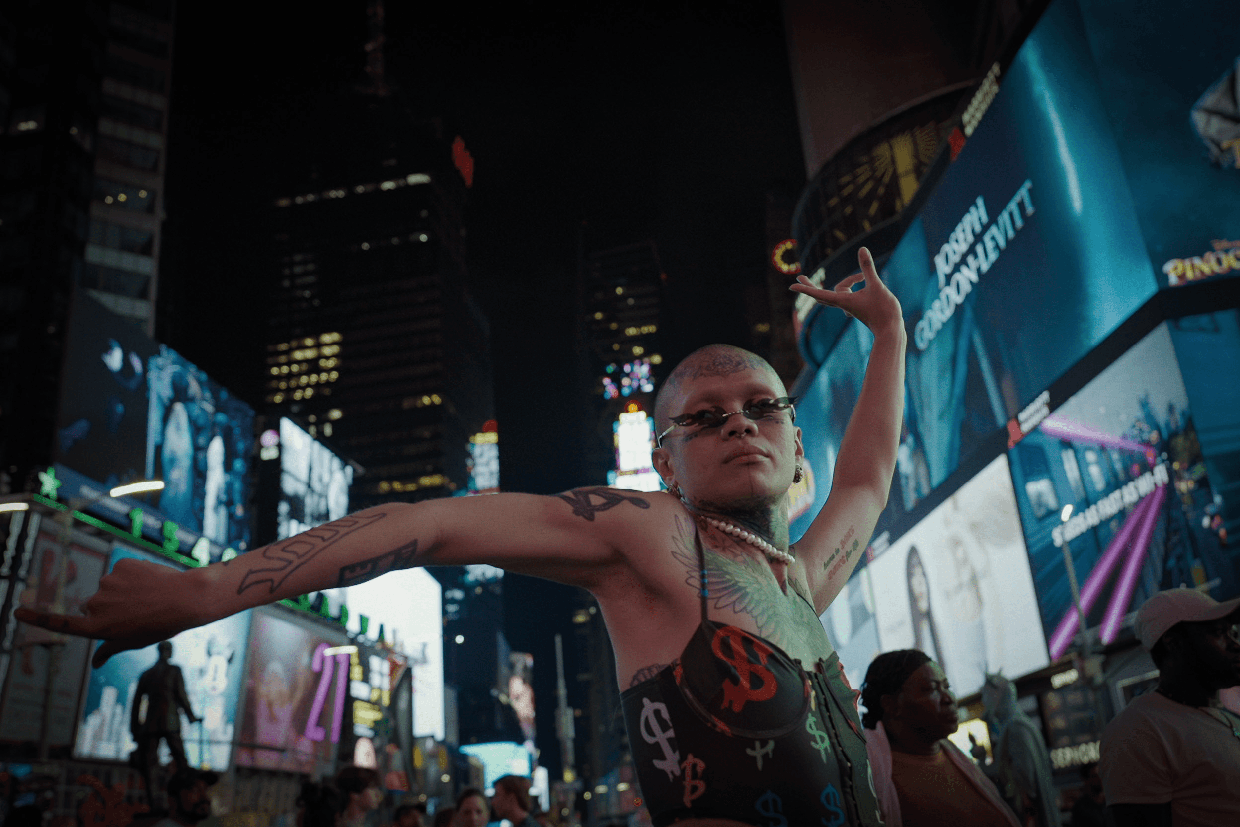Ein:e Tänzer:in in New York