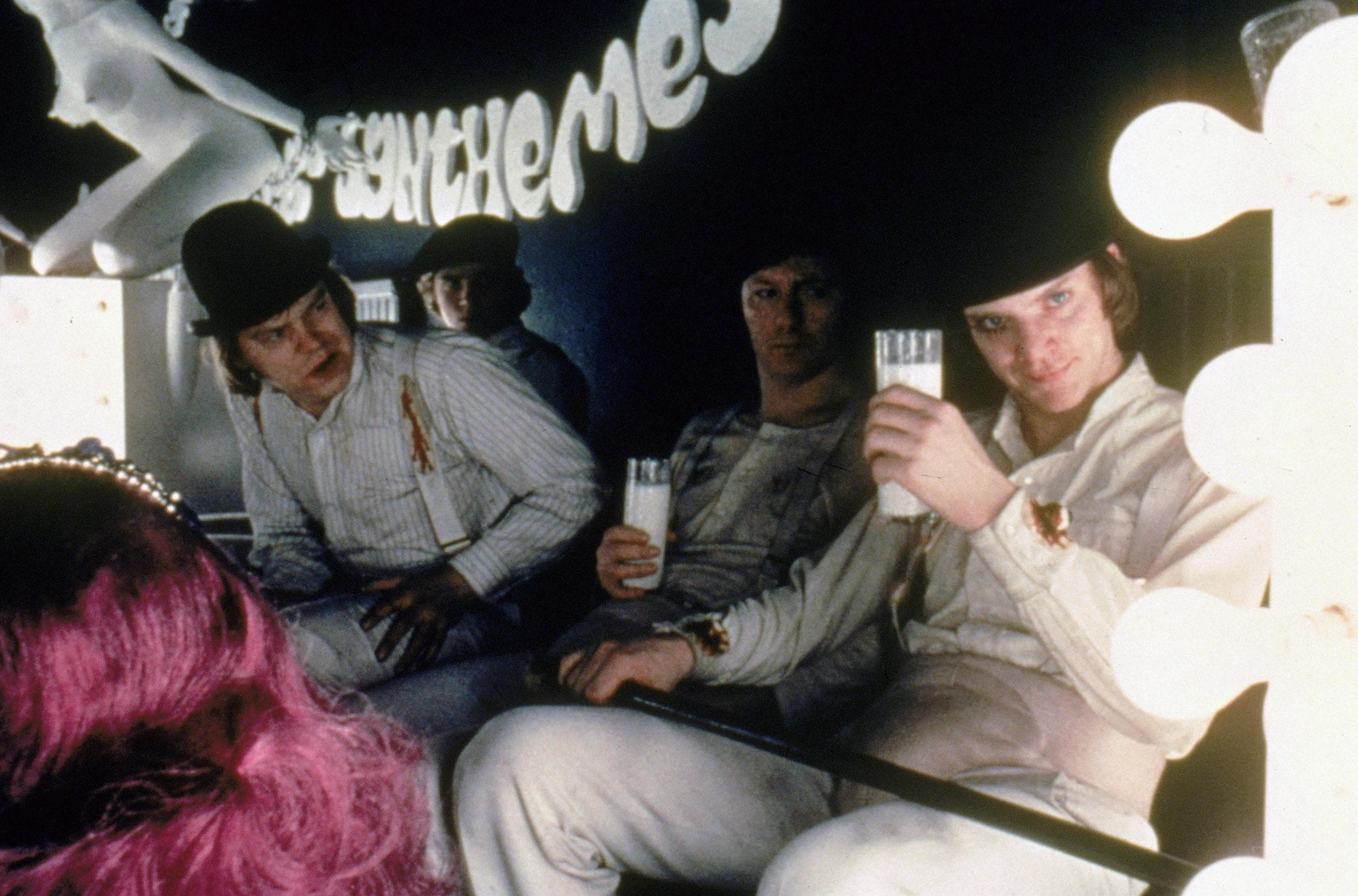 Szene aus Clockwork Orange