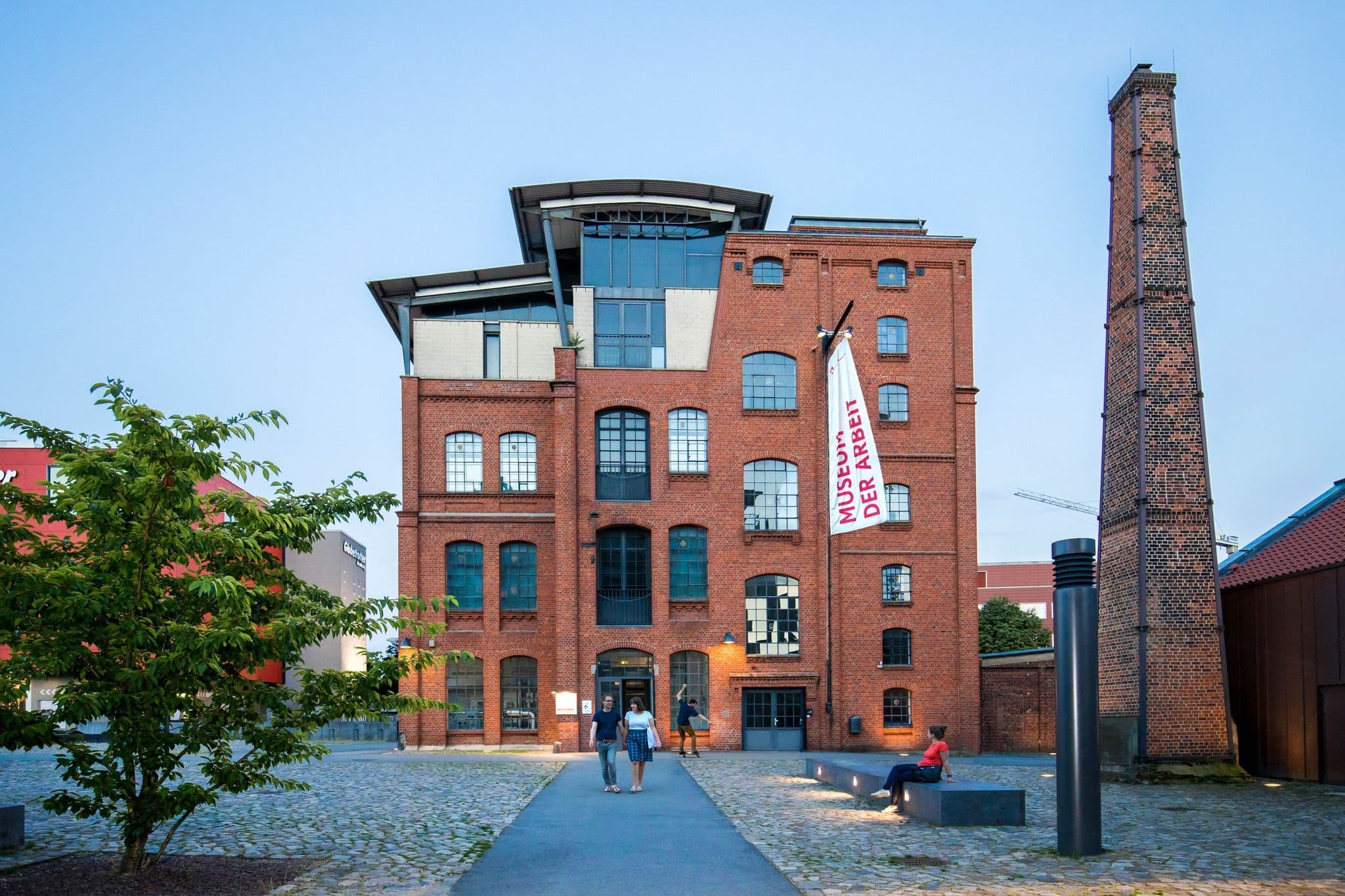 Fassade des Museums der Arbeit