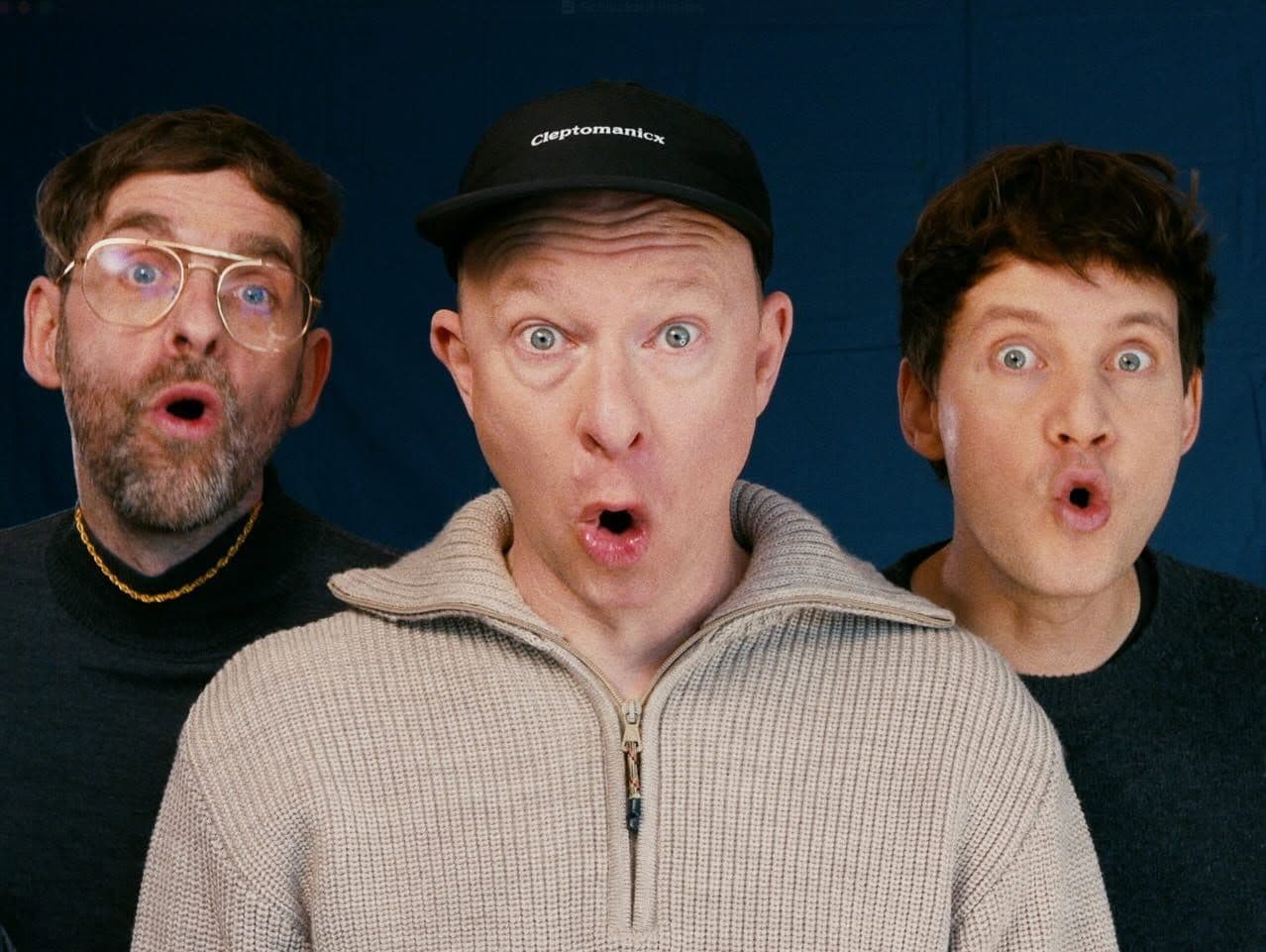 Portrait der Bandmitglieder von Deine Freunde