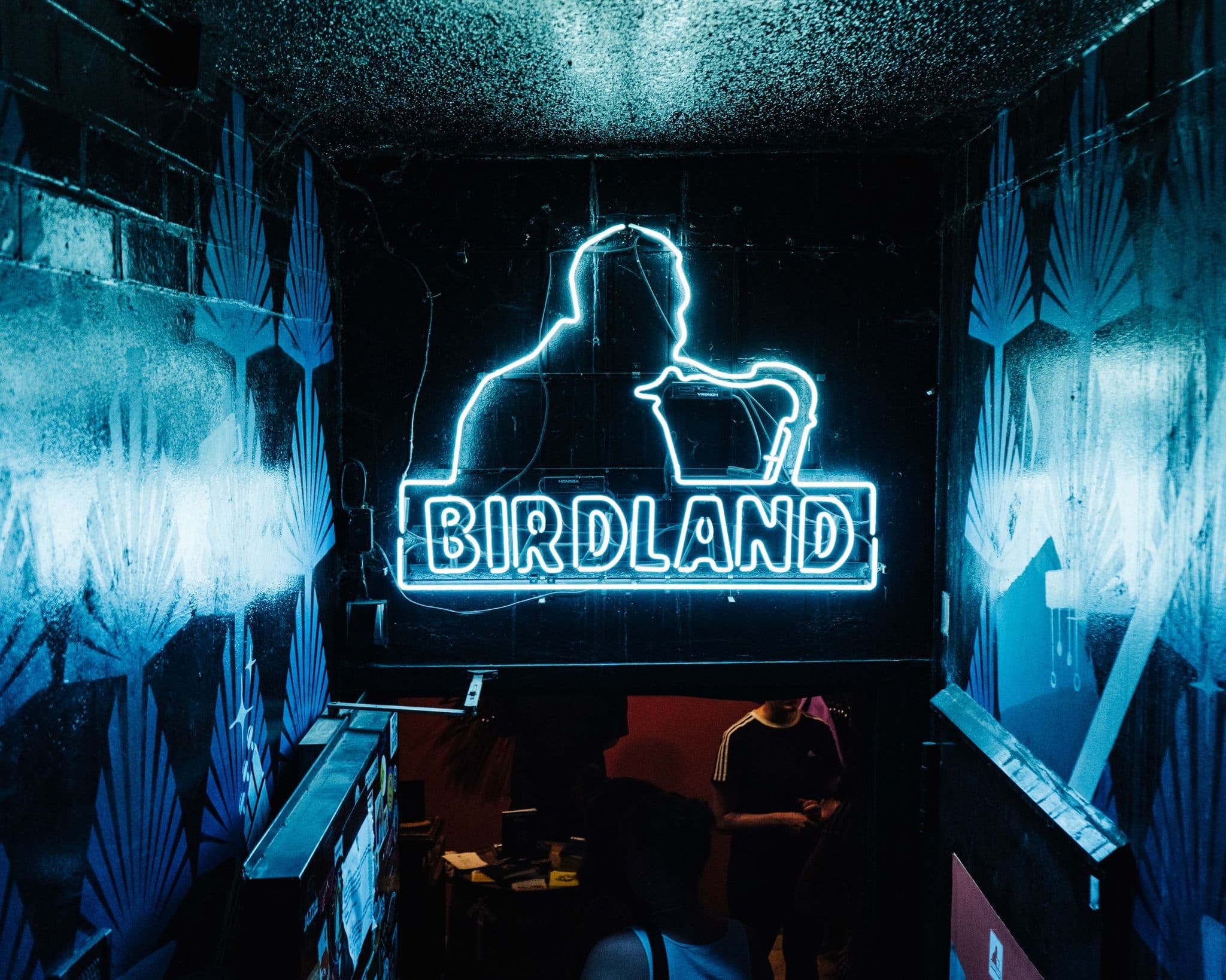 Leuchtendes Zeichen Birdland