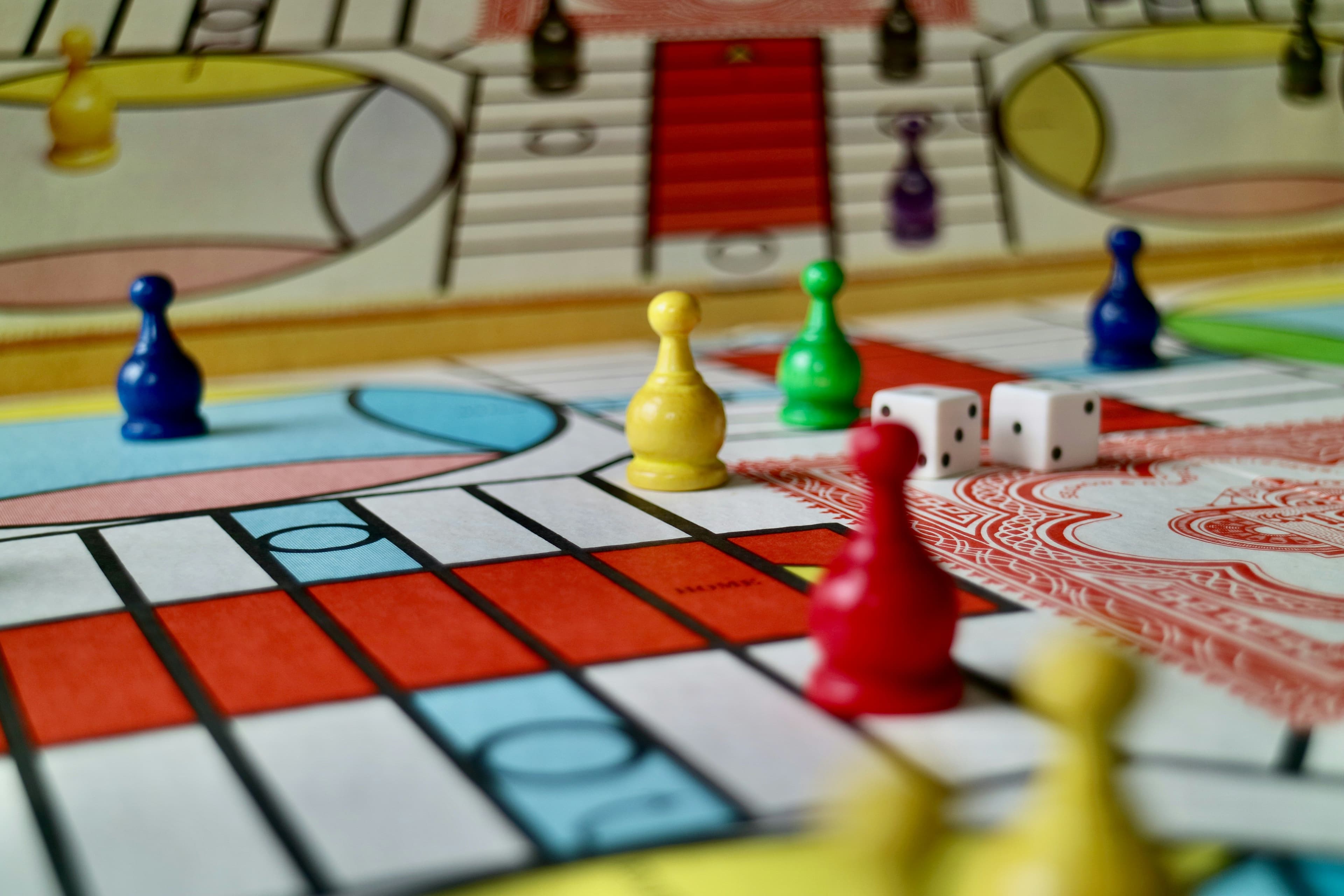 Foto von einem Brettspiel